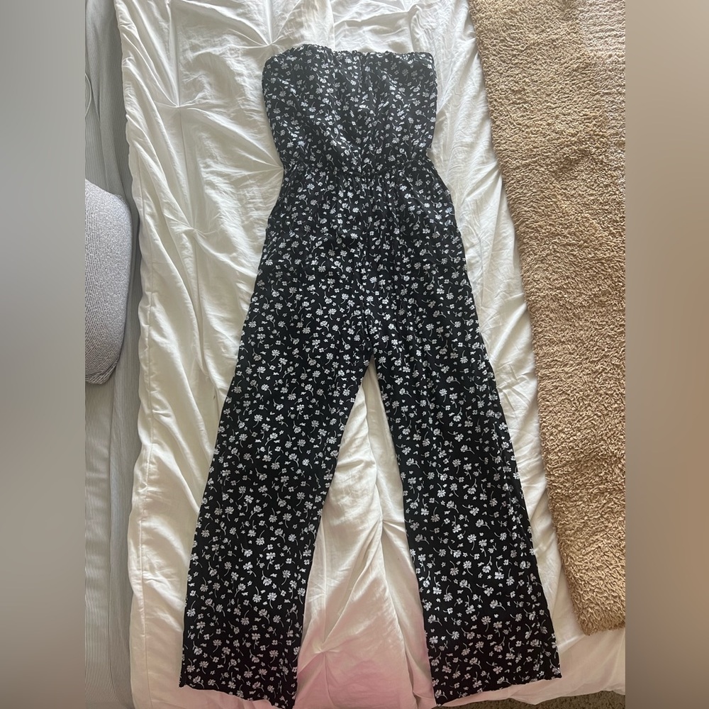 Ivy & Main floral jumpsuit